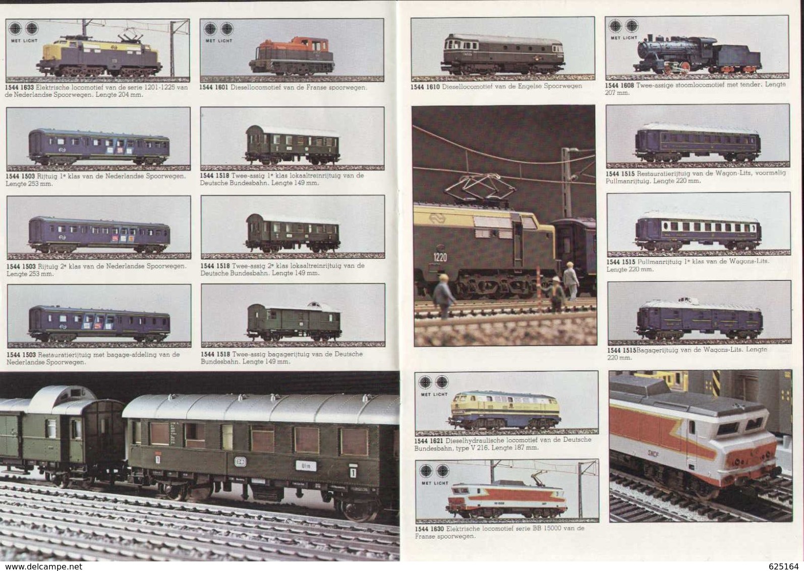 Catalogue LIMA HEMA 1982 Trein Accessoires HO 1/87 - Néerlandais