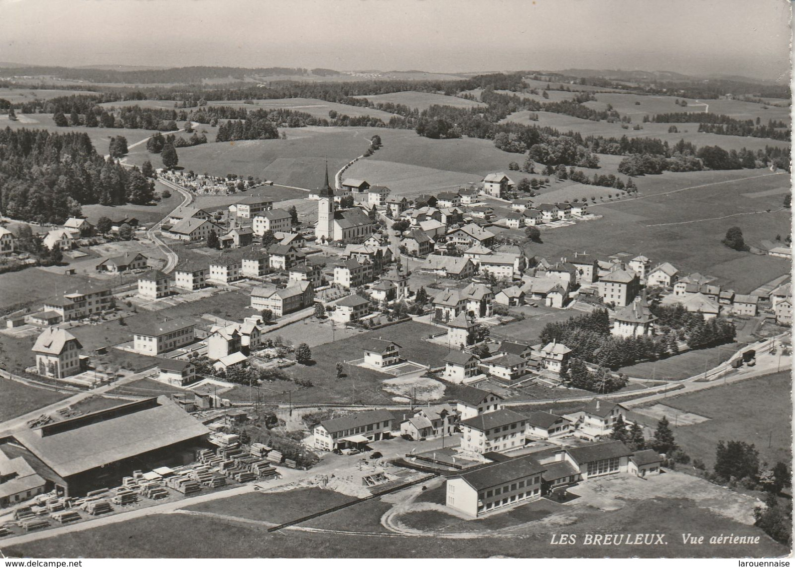 Suisse - LES BREULEUX - Vue Aérienne - Les Breuleux