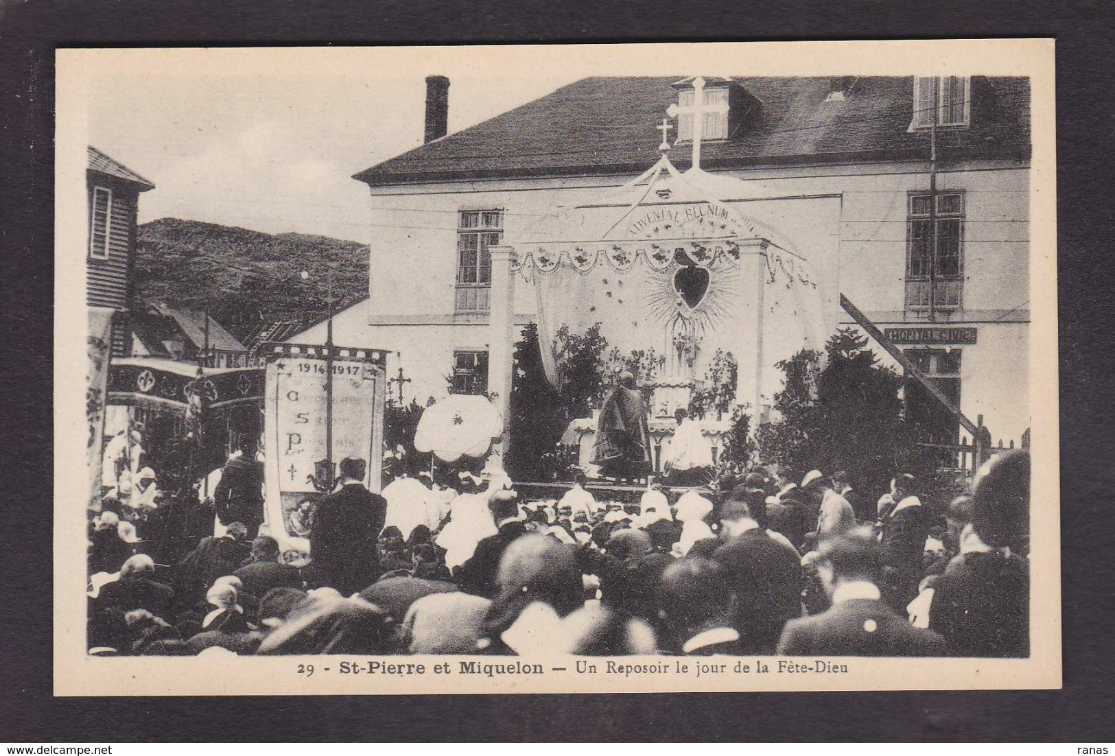 CPA Saint Pierre Et Miquelon Non Circulé éditeur Léon Briand - Saint-Pierre Und Miquelon