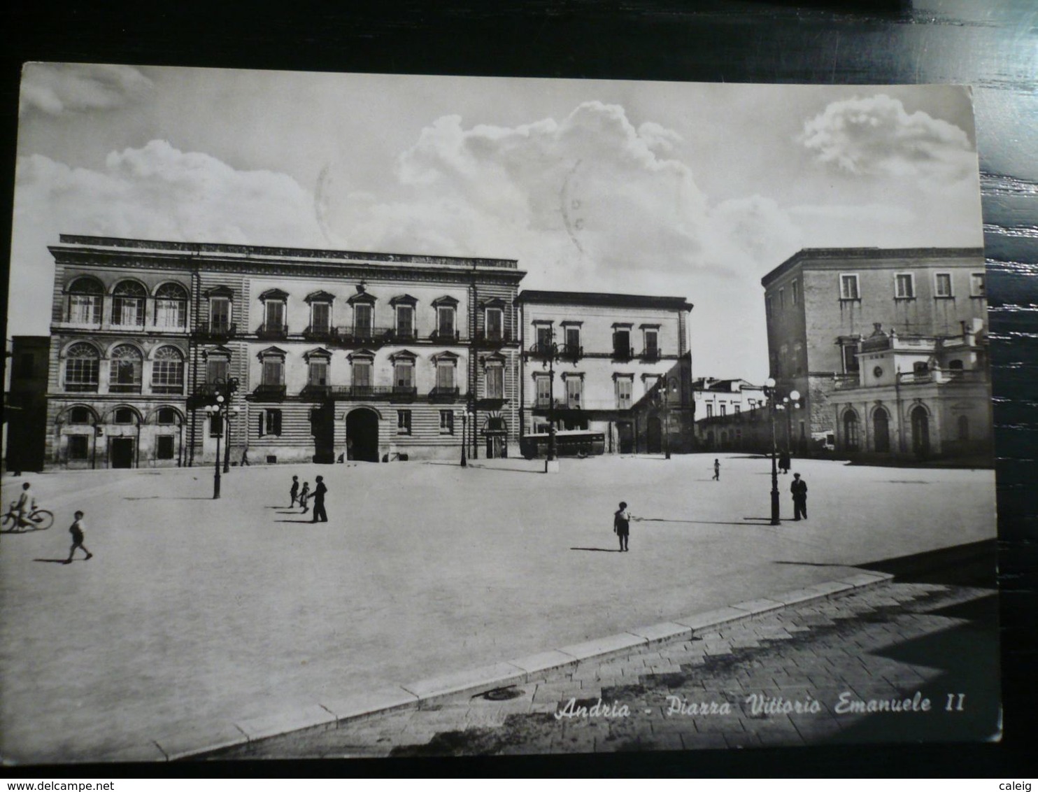 Andria Piazza Vittorio Emanuele Usata 1960 - Andria