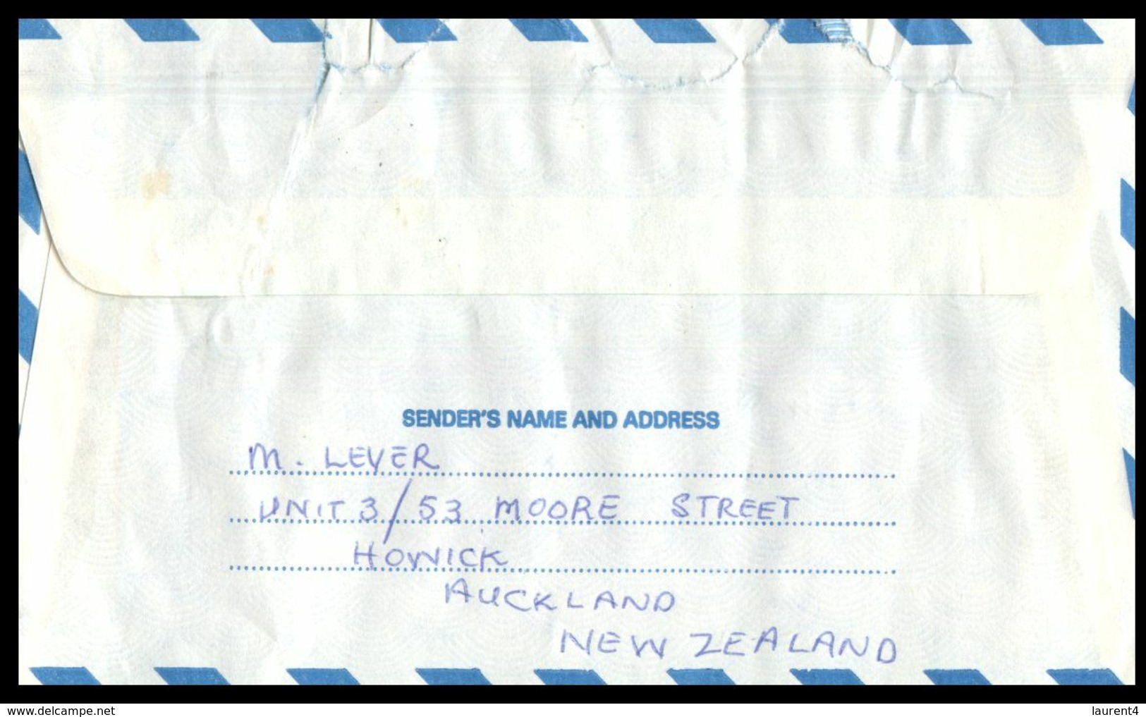 (I 9) New Zealand To Australia - 1991 - Lettres & Documents