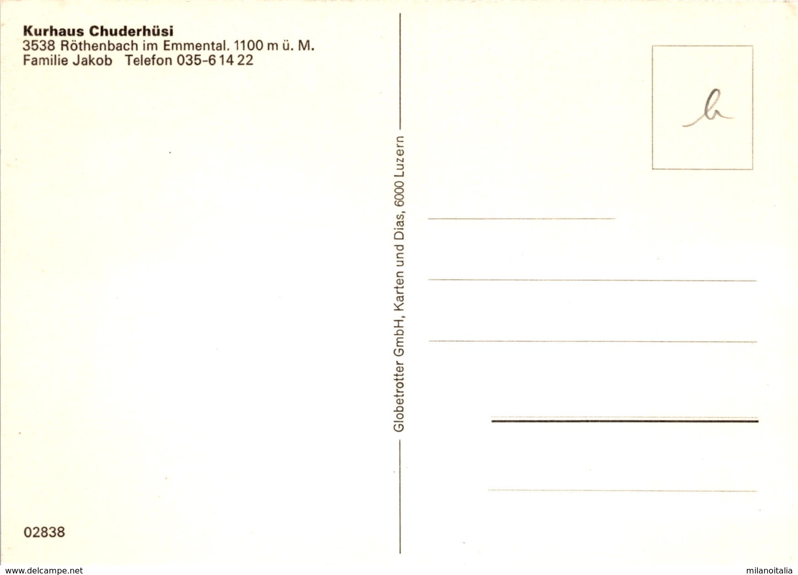 Kurhaus Chuderhüsi - Röthenbach Im Emmental - 4 Bilder (02838) (b) - Röthenbach Im Emmental