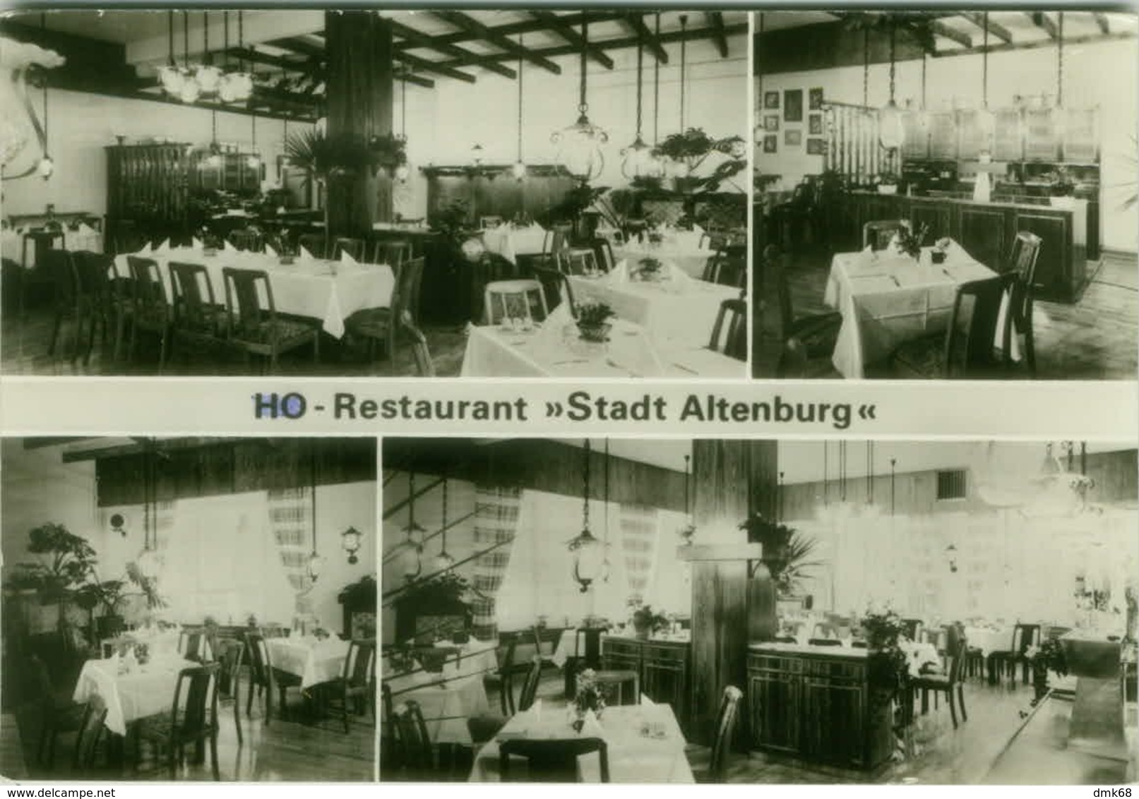 AK GERMANY - LIMBACH-OBERFROHNA - HO RESTAURANT STADT ALTENBURG - 1960s  (BG9591) - Limbach-Oberfrohna