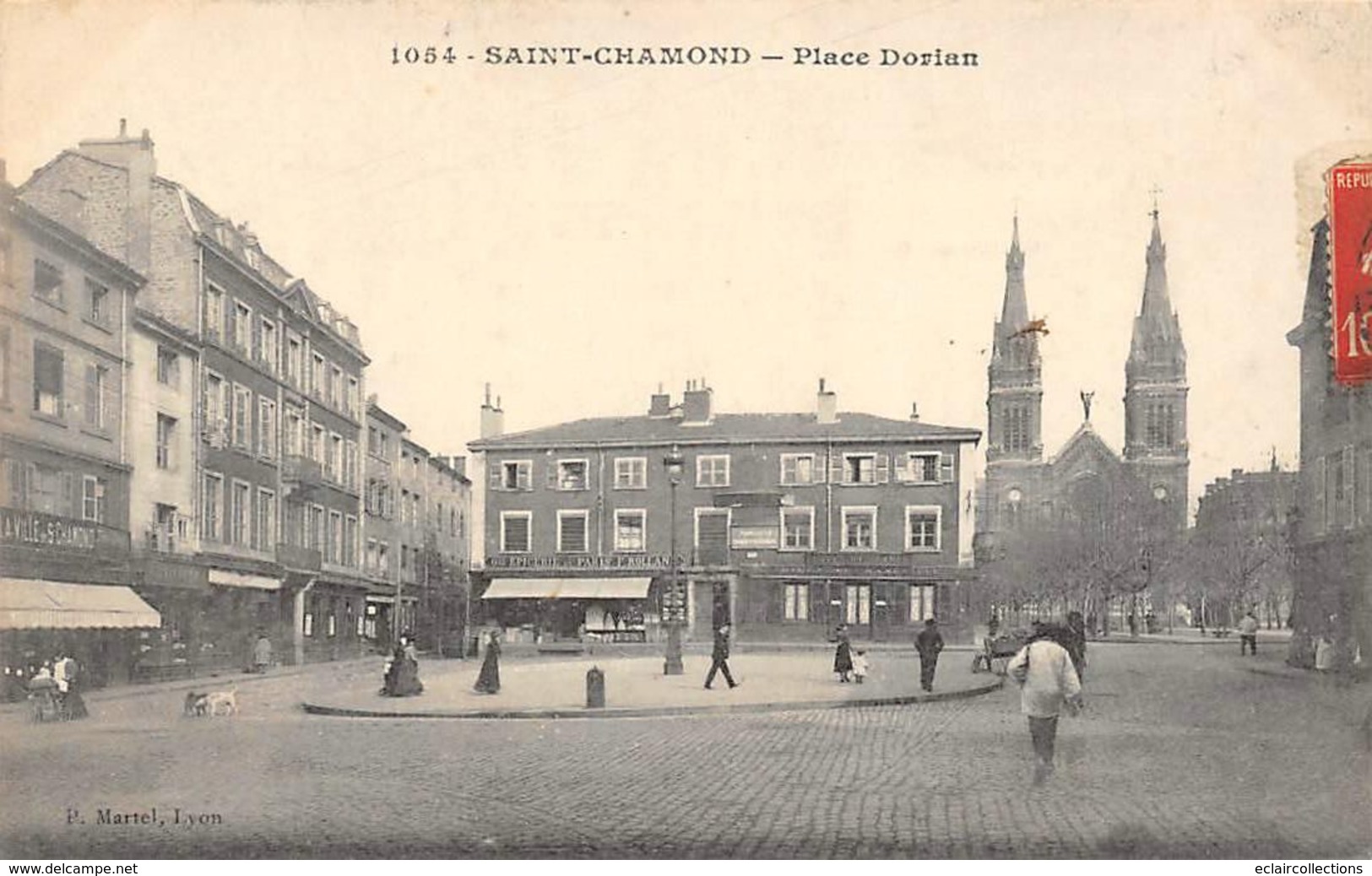 Saint Chamond    42       Place  Dorian     (voir Scan) - Saint Chamond