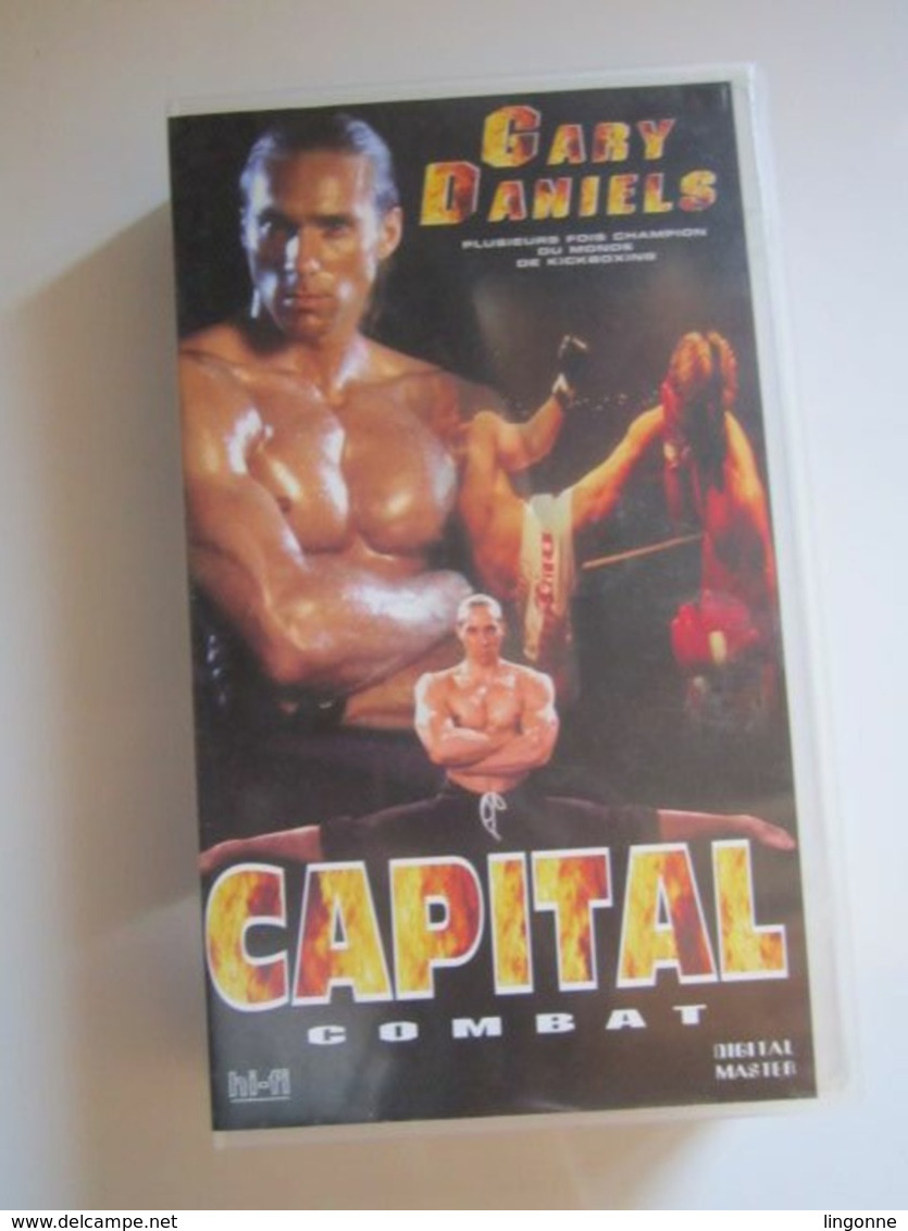 CASSETTE VIDEO VHS CAPITAL COMBAT Gary Daniels - Action, Adventure