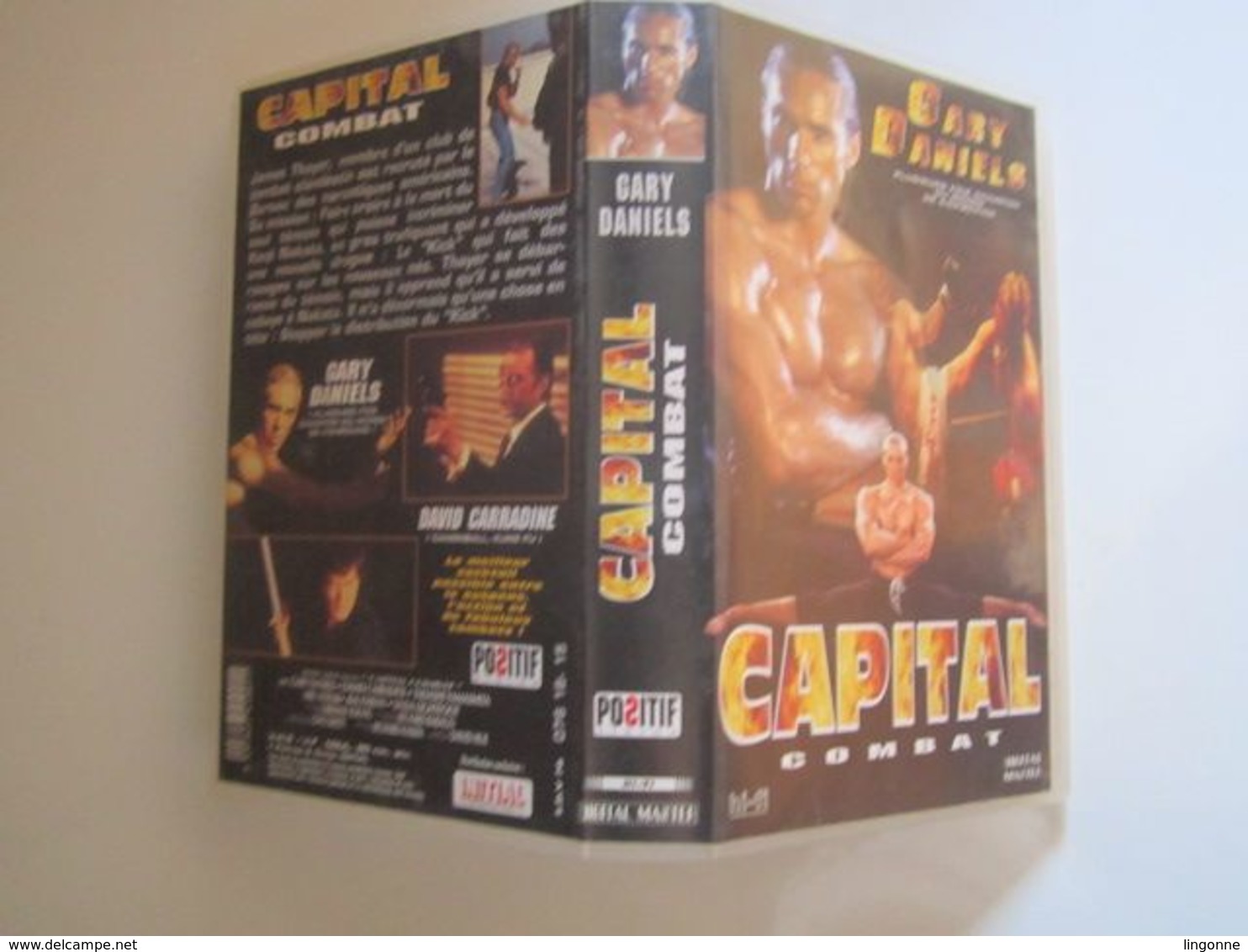 CASSETTE VIDEO VHS CAPITAL COMBAT Gary Daniels - Action, Adventure