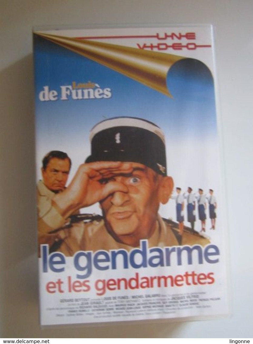 CASSETTE VIDEO - COFFRET 6 VHS - LE GENDARME L'INTEGRALE Avec LOUIS DE FUNES - Comedy