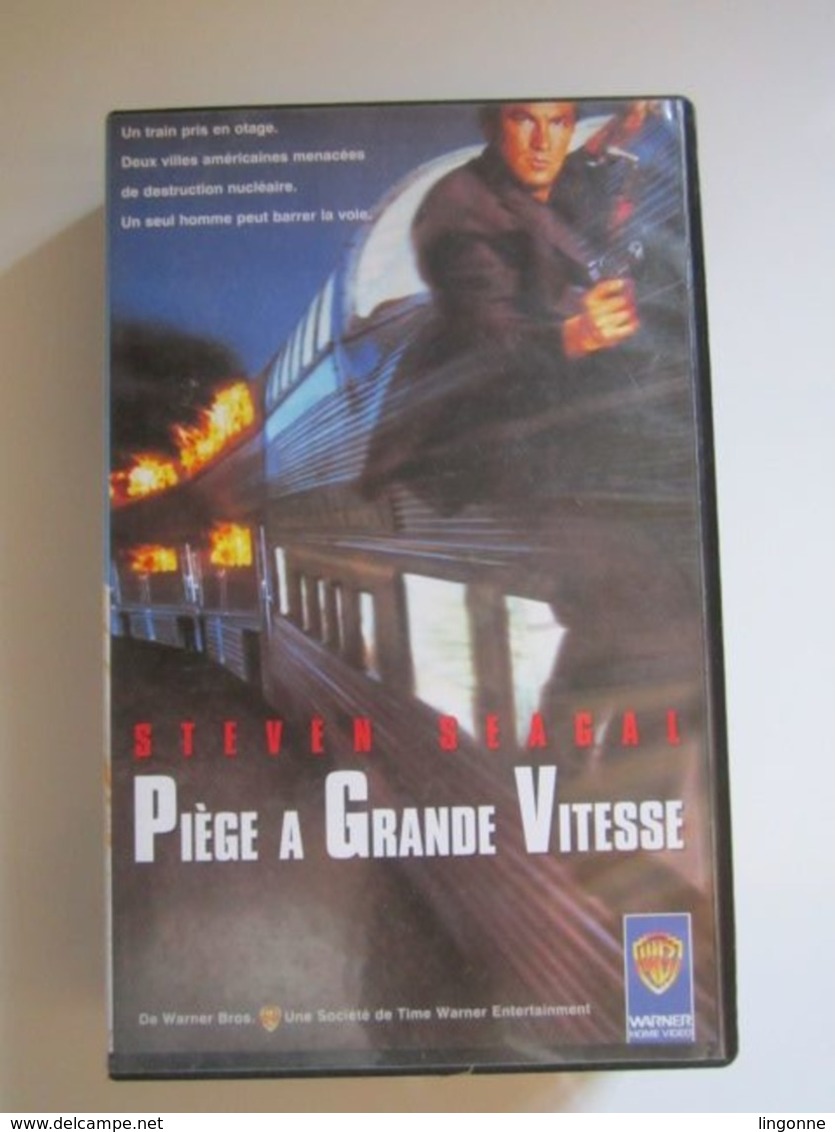 CASSETTE VIDEO VHS  Piège A Grande Vitesse Avec Steven Seagal - Action & Abenteuer