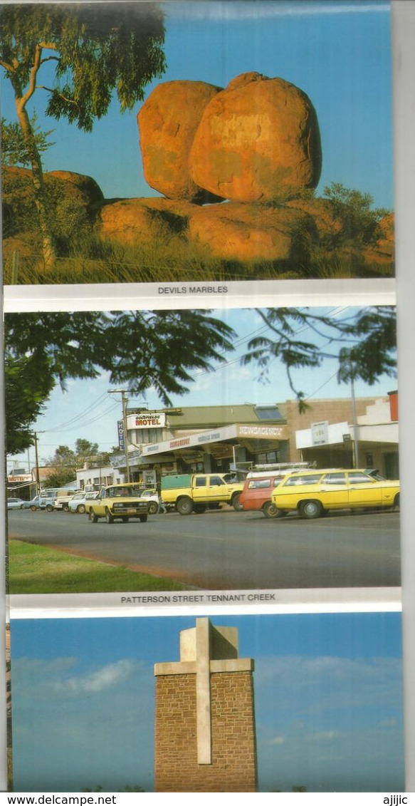 Inland Australia. Up The Track Along The Stuart Hway. Alice To Darwin. Dépliant Neuf De 14 Photos - Unclassified