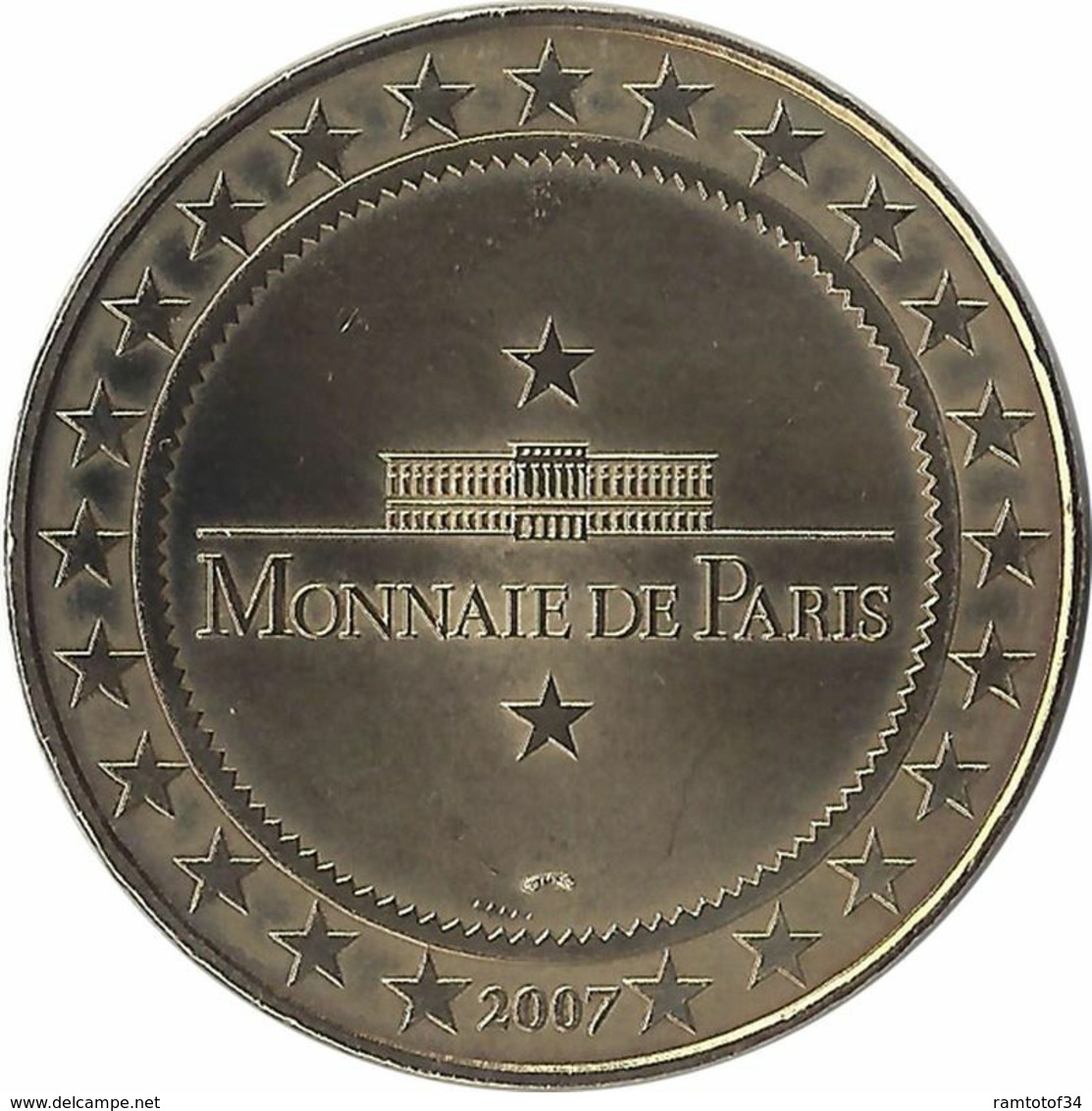 2007 MDP135 - HUNAWIHR - Centre De Réintroduction 4 (Hamster) / MONNAIE DE PARIS - 2007