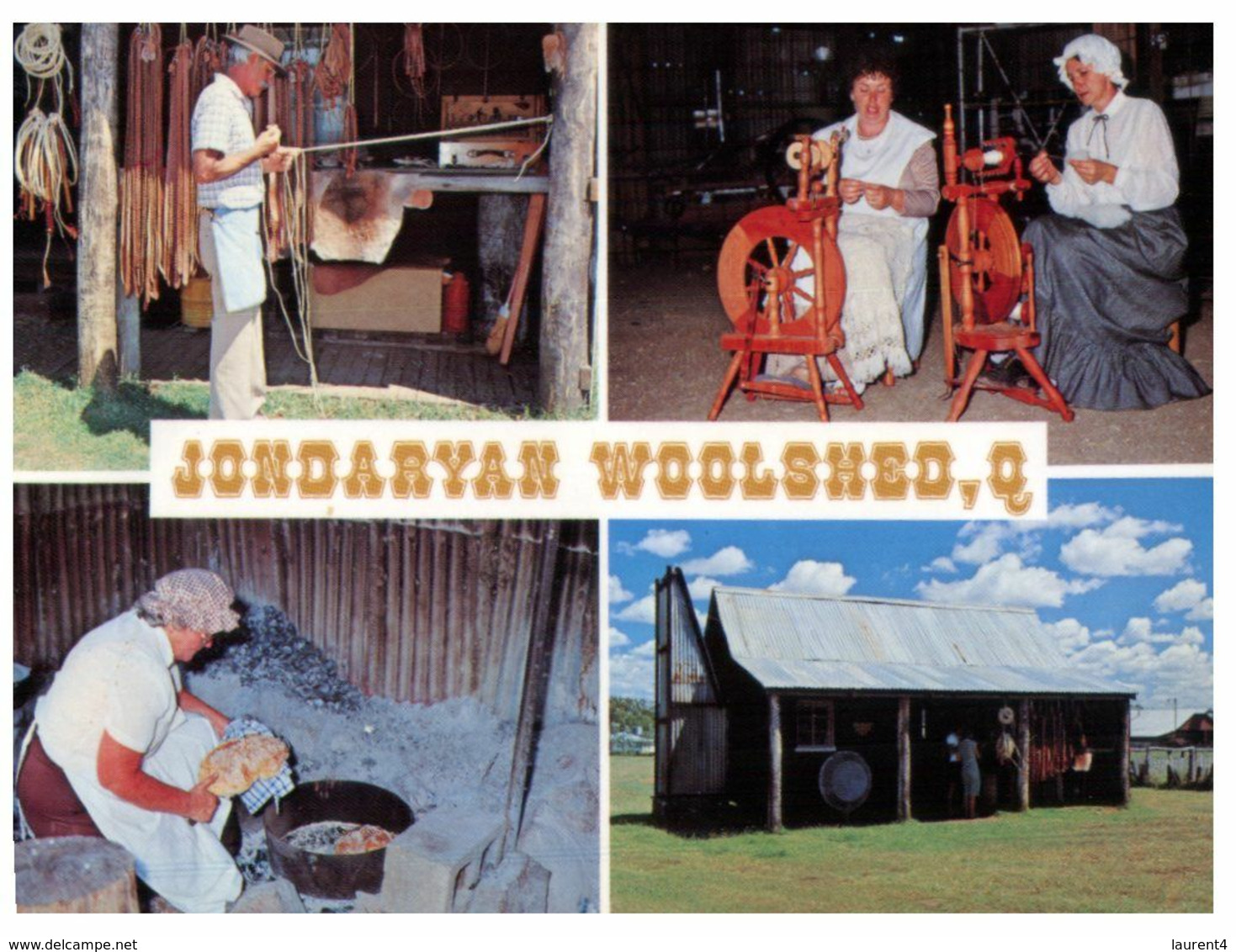 (J 2) Australia - QLD - Jondaryan - Woolshed (W15B) With Stamp - Towoomba / Darling Downs