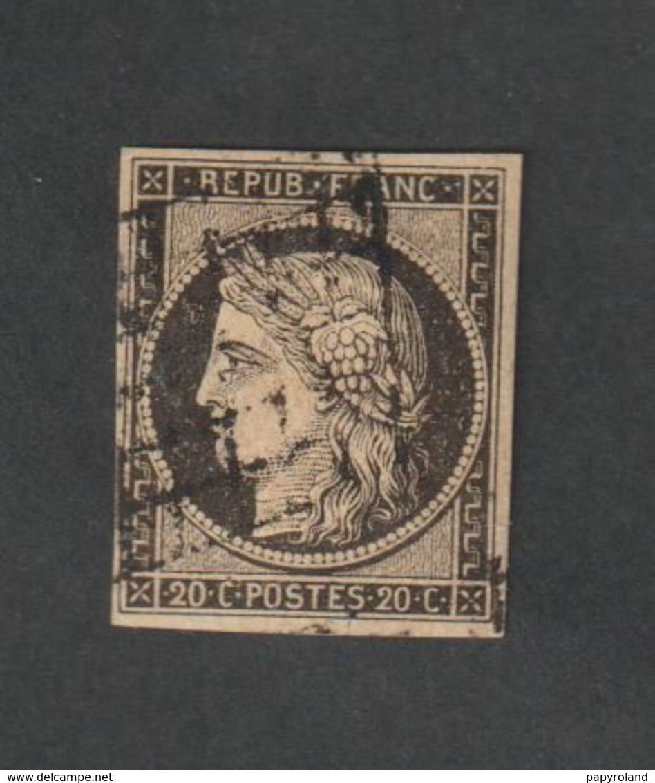 Timbres  - N° 3  -  Type  Cérès De 1849 Et 1850  - 1849 -  Neuf Avec Charnière - Other & Unclassified