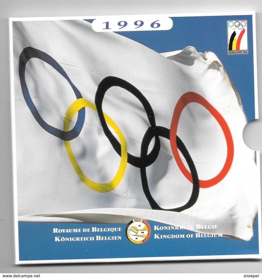 Set 1996 French + Dutch Olympic Atlanta - FDC, BU, BE & Coffrets