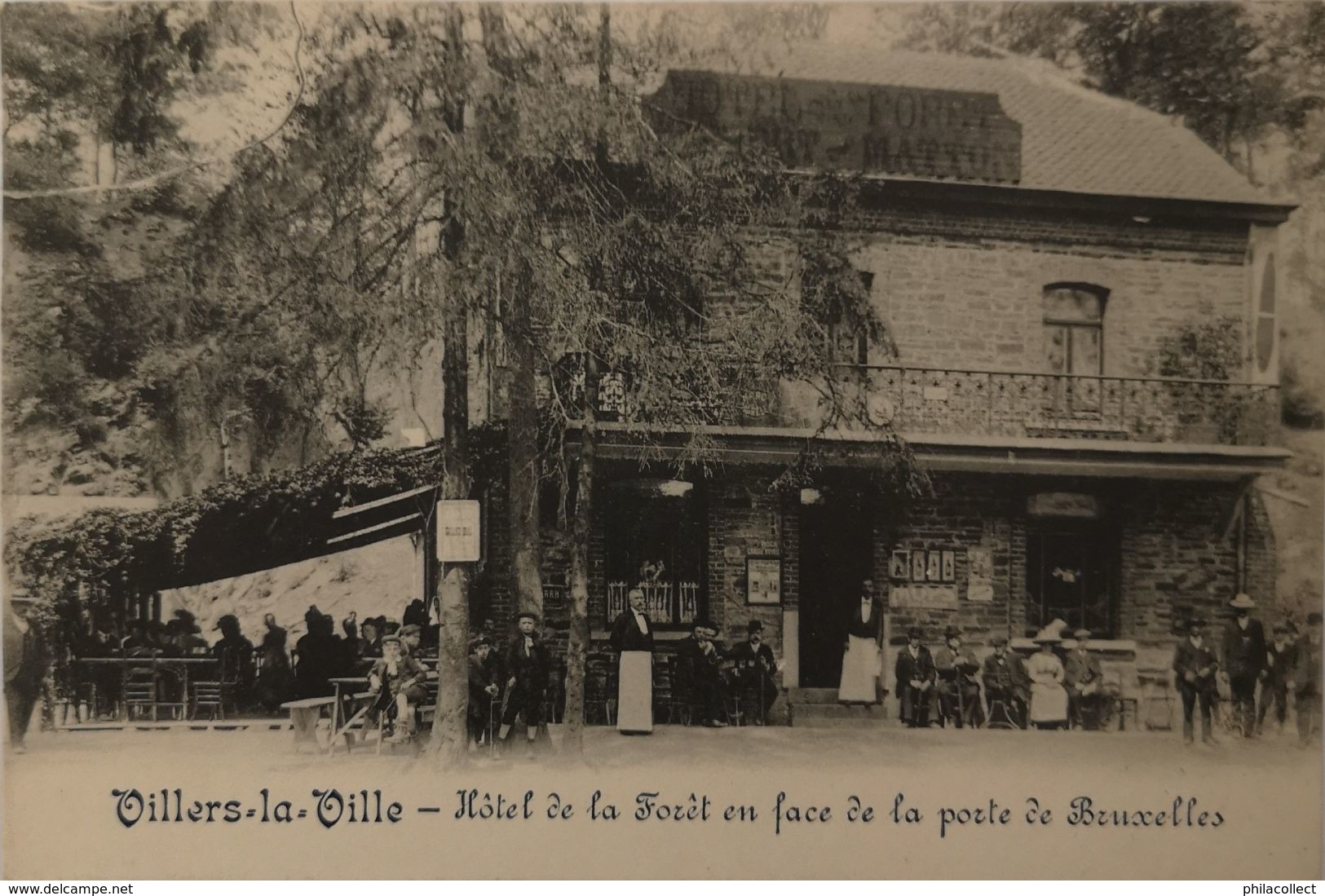 Villiers La Ville /% Hotel De La Foret En Face De La Porte De Bruxelles 19?? - Villers-la-Ville