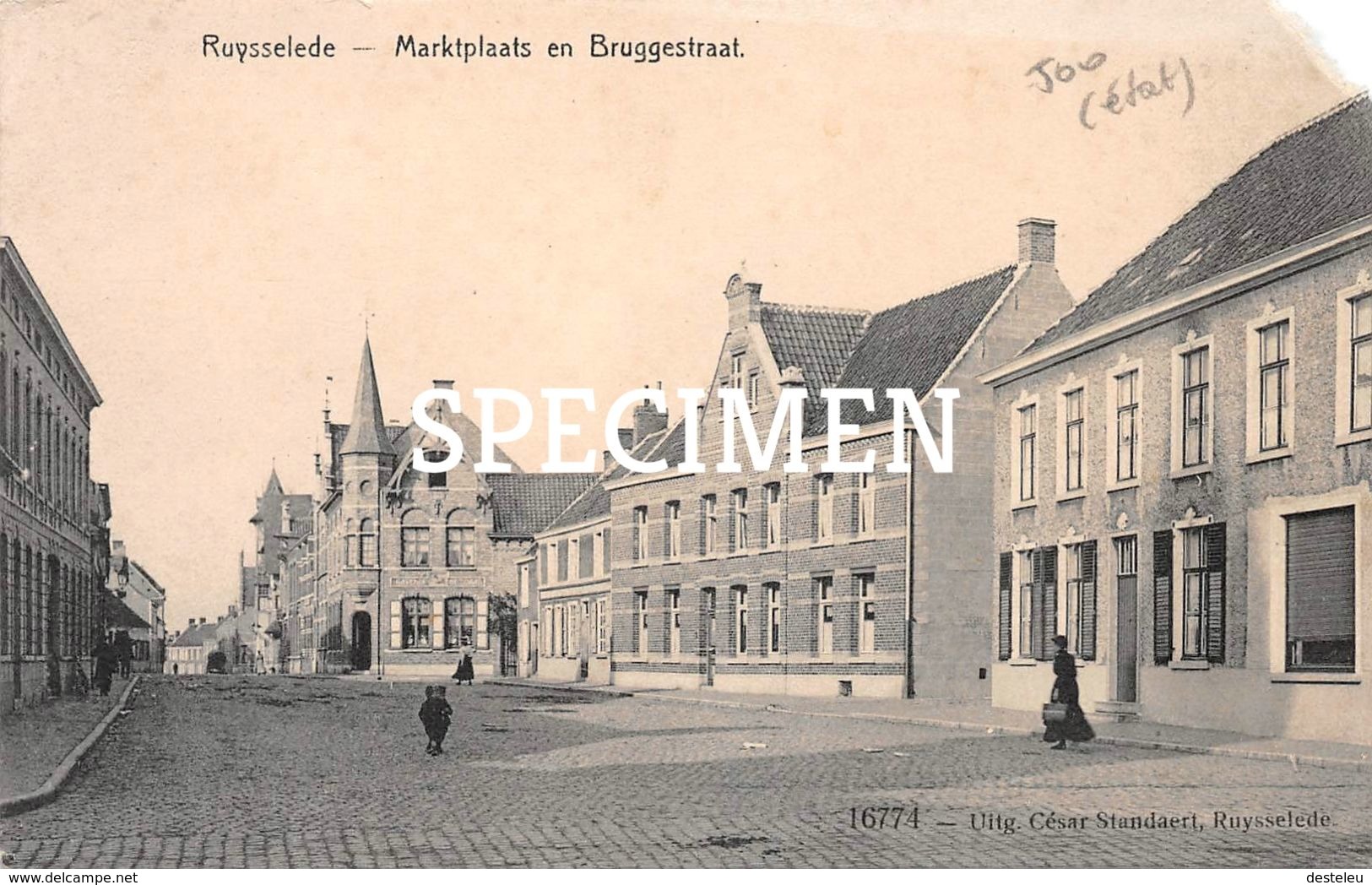Marktplaats En Bruggestraat - Ruiselede - Ruiselede
