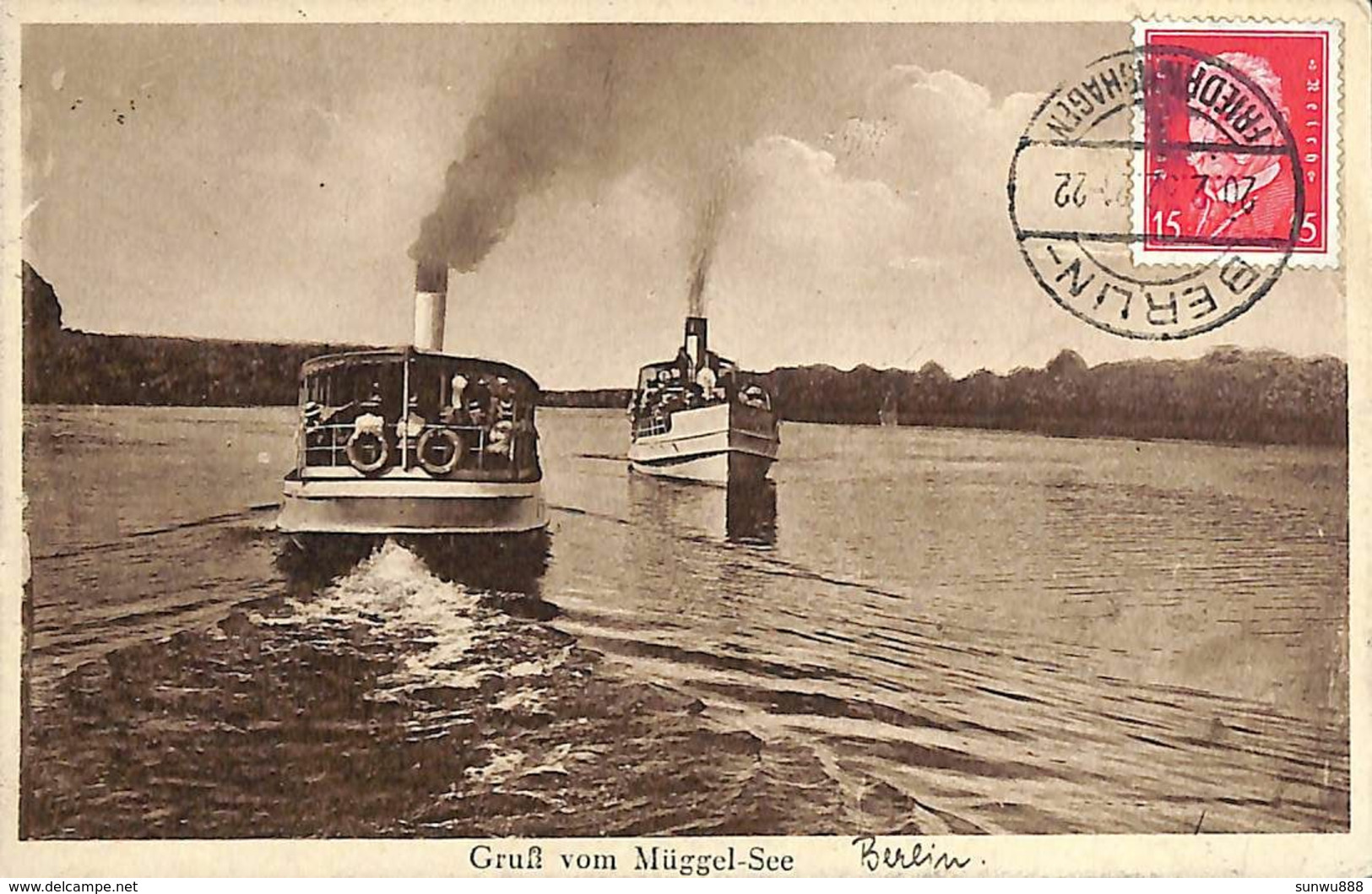 Gruss Vom Müggel-See (1932) - Mueggelsee