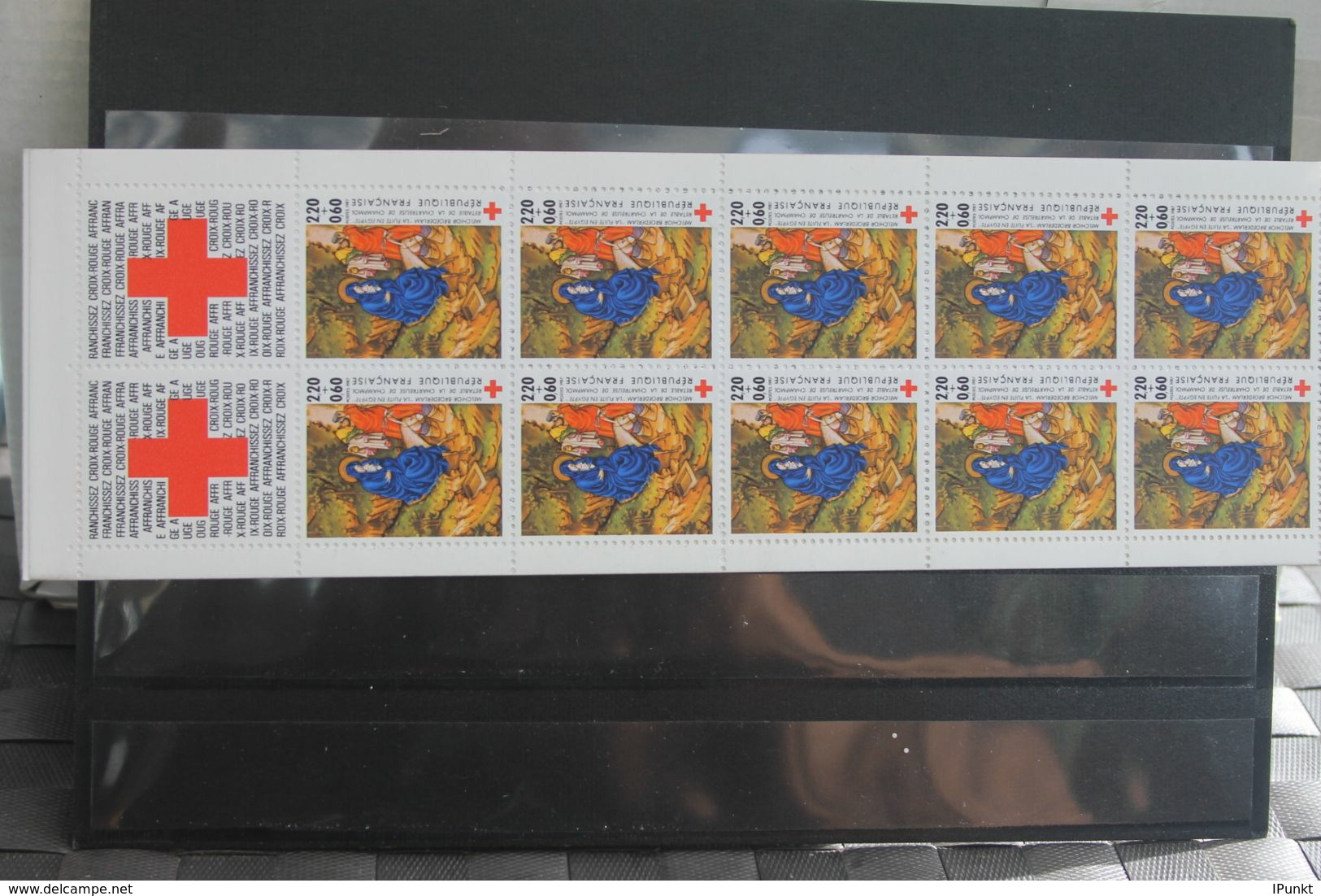 France 1987, 2586-2635; postfrisch, Frankreich Jahrgang 1987, 59 Werte, 3 MH, überkomplett, 3 Steckkarten