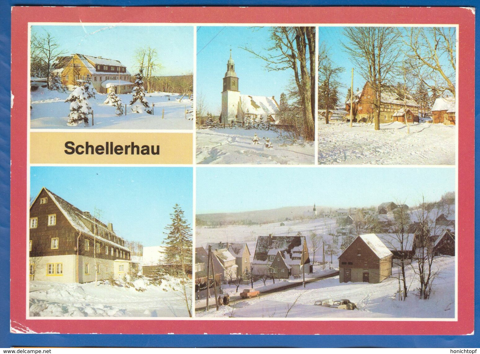 Deutschland; Schellerhau; Multibildkarte - Schellerhau