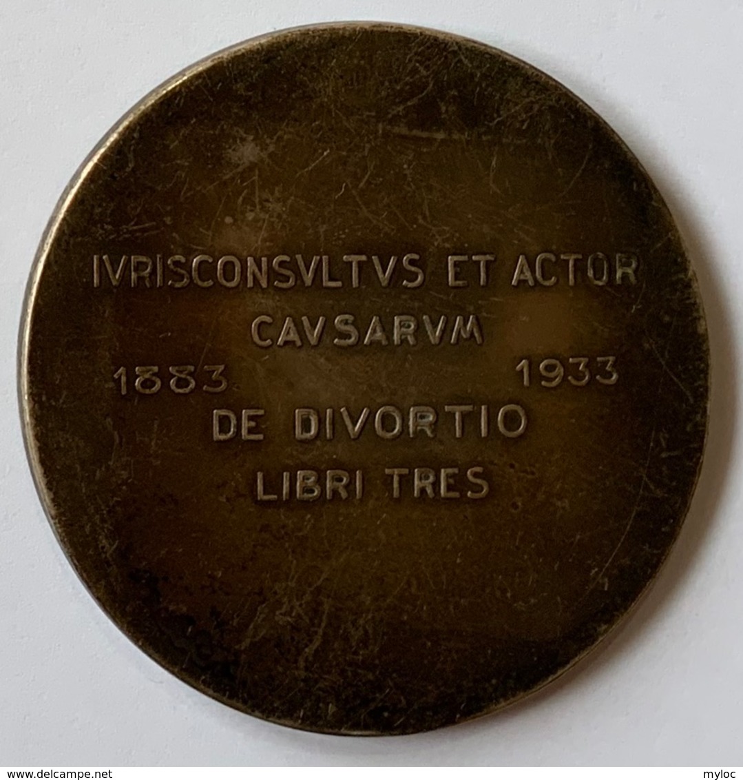 Médaille Bronze. Arthur Pierard. Ses Confrères Et Amis. 1883-1933. Marnix D'Haveloose - Professionnels / De Société