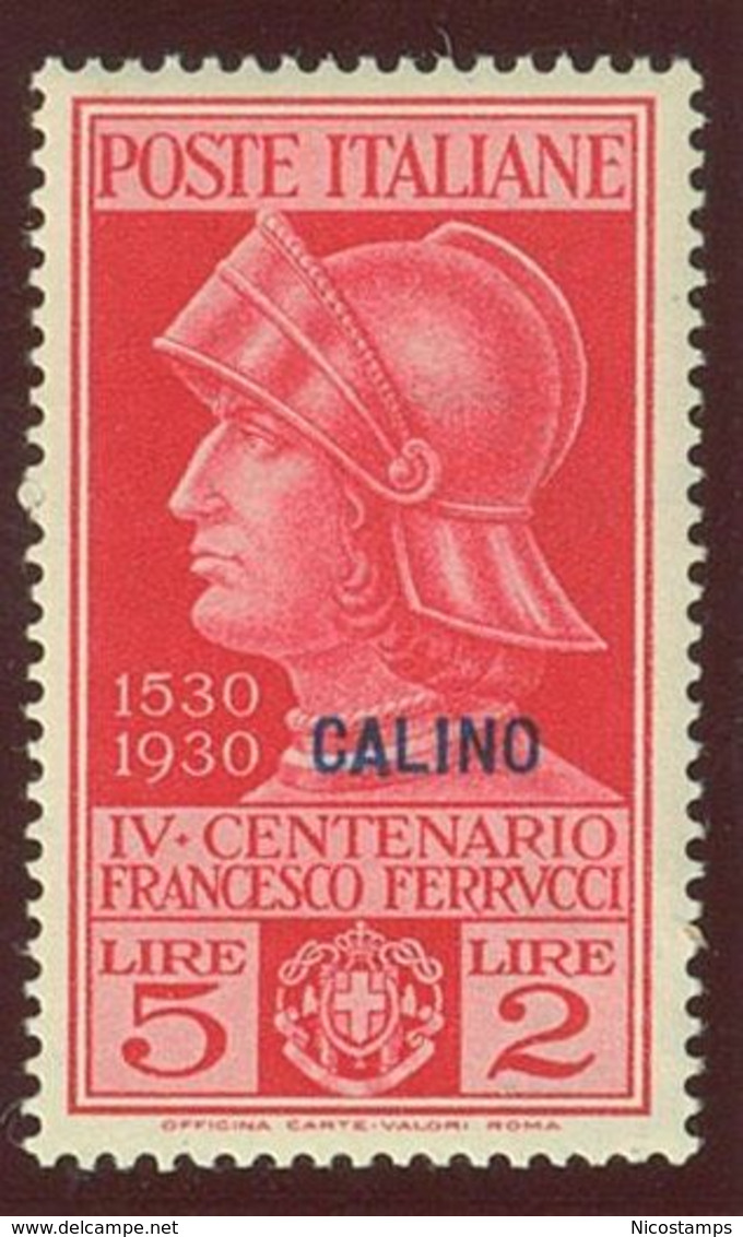 ITALIA COLONIE EGEO CALINO SASS. 12 - 16 NUOVI - Ägäis (Calino)