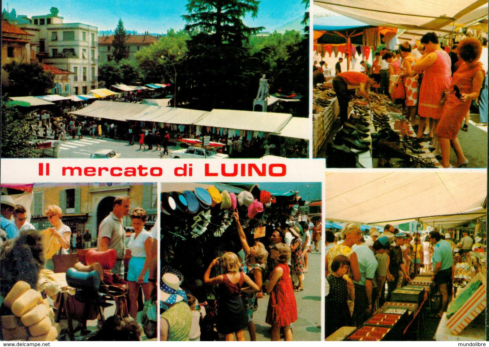 Markt Von LUINO - Lago Maggiore - Luino