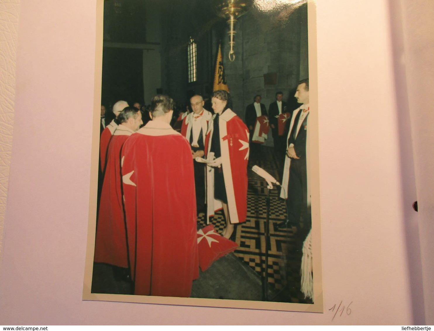 Oudenaarde : Kapittel van 1969 - Orde van de ridders van Malta / Sint-Jan?    -  tempeliers - ordes