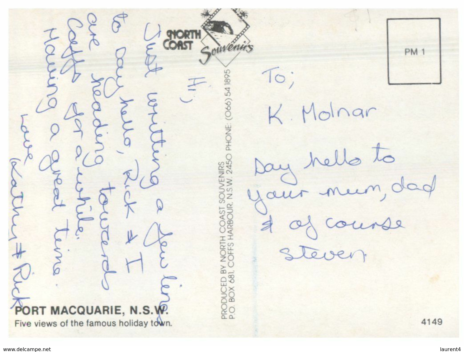 (K 11) Australia - NSW - Port Macquarie (lighthouse) (4149-PM1) - Port Macquarie
