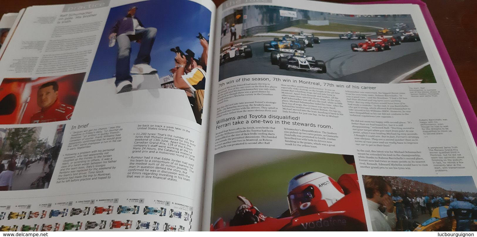 FORMULA 1  Yearbook 2004 - 2005  220 Pages - 1950-Aujourd'hui