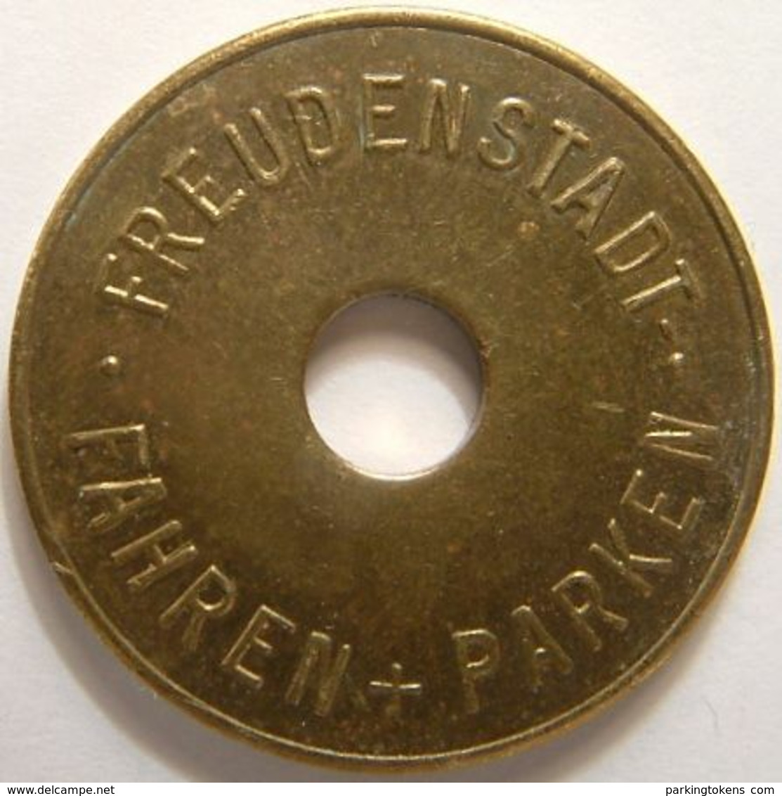 Germ 3335 B - Freudenstadt Fahren + Parken - 25.7mm B - Parking Token Parkmünze Parkeerpenning Also Tranportation - Professionali/Di Società