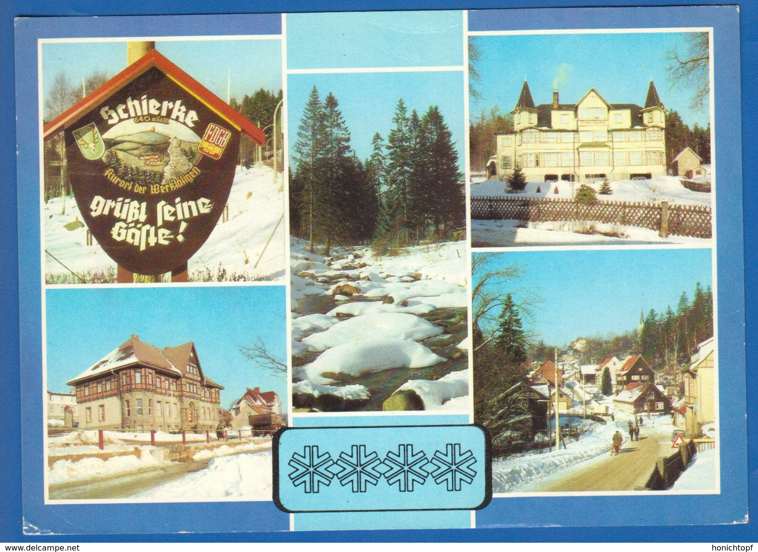 Deutschland; Schierke I. Harz; Multibildkarte - Schierke