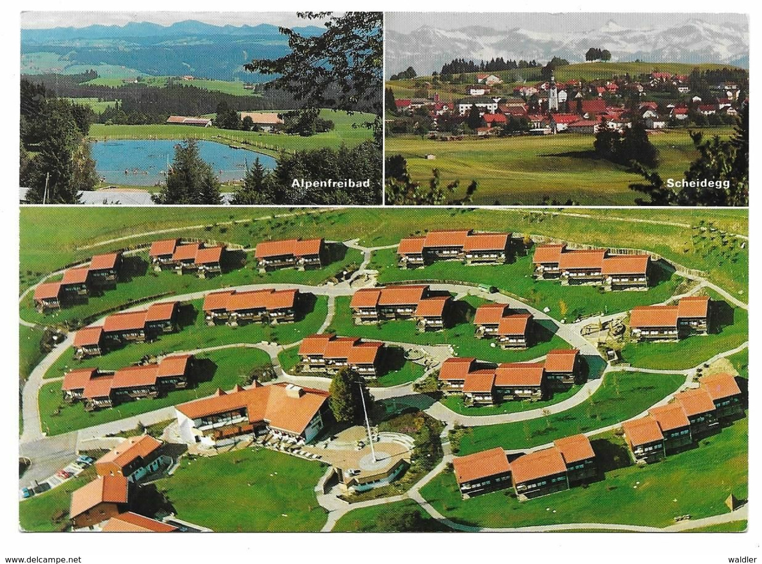 8999  SCHEIDEGG / ALLGÄU, FERIENDORF DER DEUTSCHEN BUNDESPOST - Wasserburg (Bodensee)