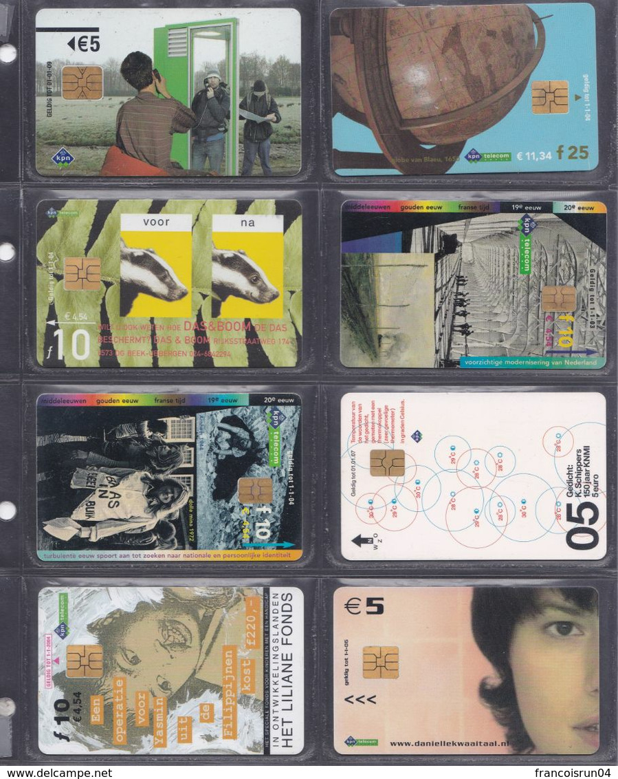 PAYS BAS 8 Cartes Téléphonique - [7] Collections