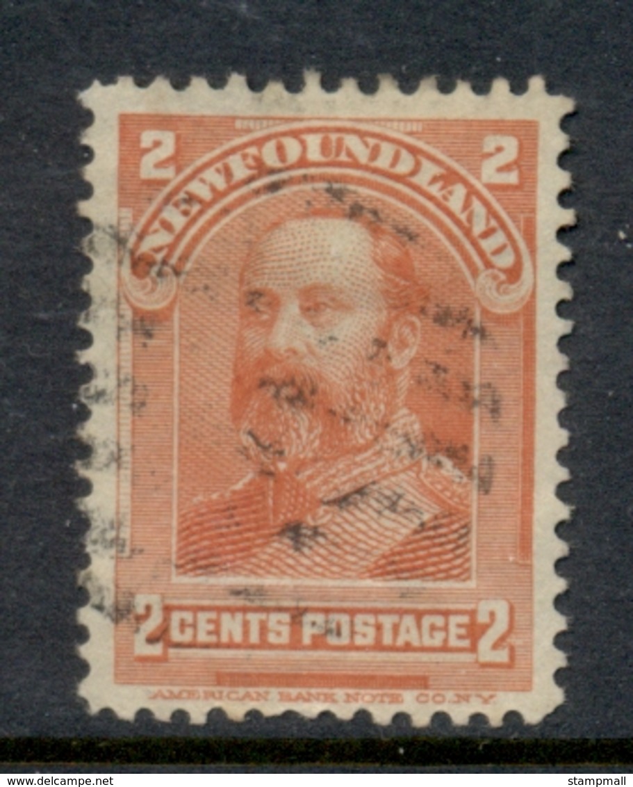 Newfoundland 1897-1901 2c Orange Prince Edward VII As Prince Of Wales FU - Altri & Non Classificati