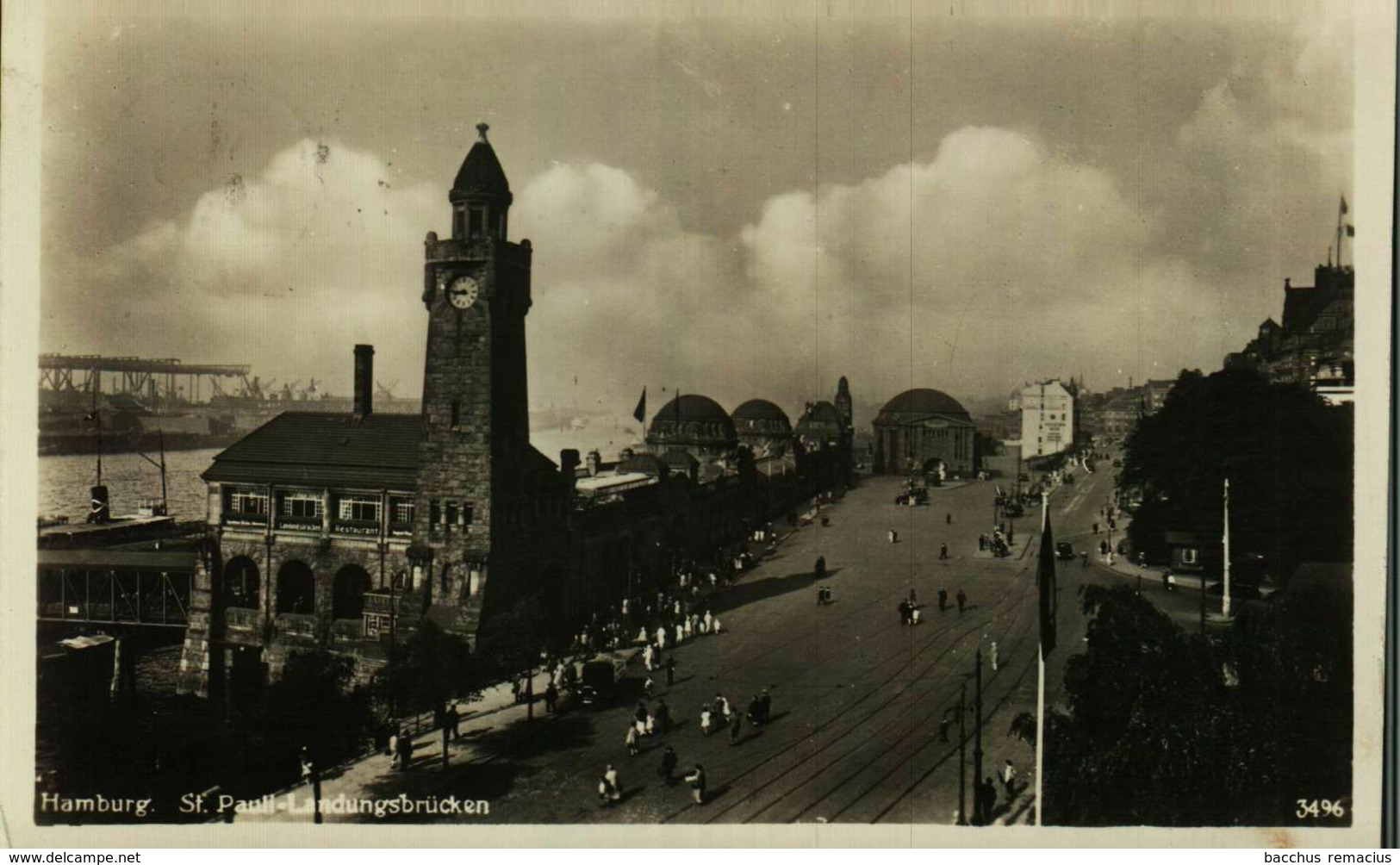 HANSESTADT HAMBURG - Sankt-Pauli-Landungsbrücken - Finkenwerder