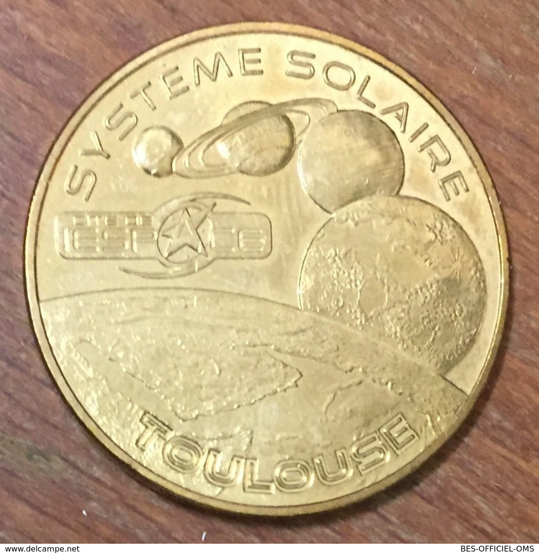 31 TOULOUSE CITÉ DE L'ESPACE SYSTÈME SOLAIRE MDP 2013 MÉDAILLE MONNAIE DE PARIS JETON TOURISTIQUE TOKENS MEDALS COINS - 2013