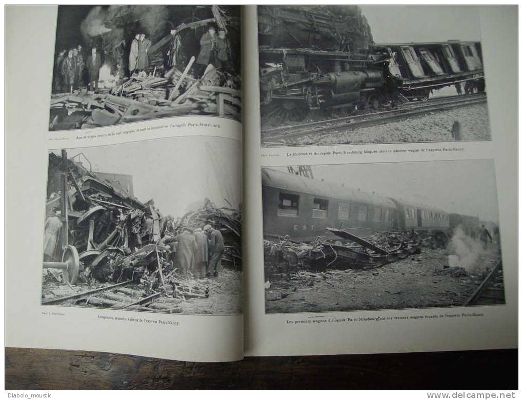 30-12-1933 : Catastrophe De LAGNY ; Croisière Avions Africaine ; ARCHEO- SYRIE ; Sainte-Sophie ; Expo MUSIQUE ;PYRENEES - L'Illustration