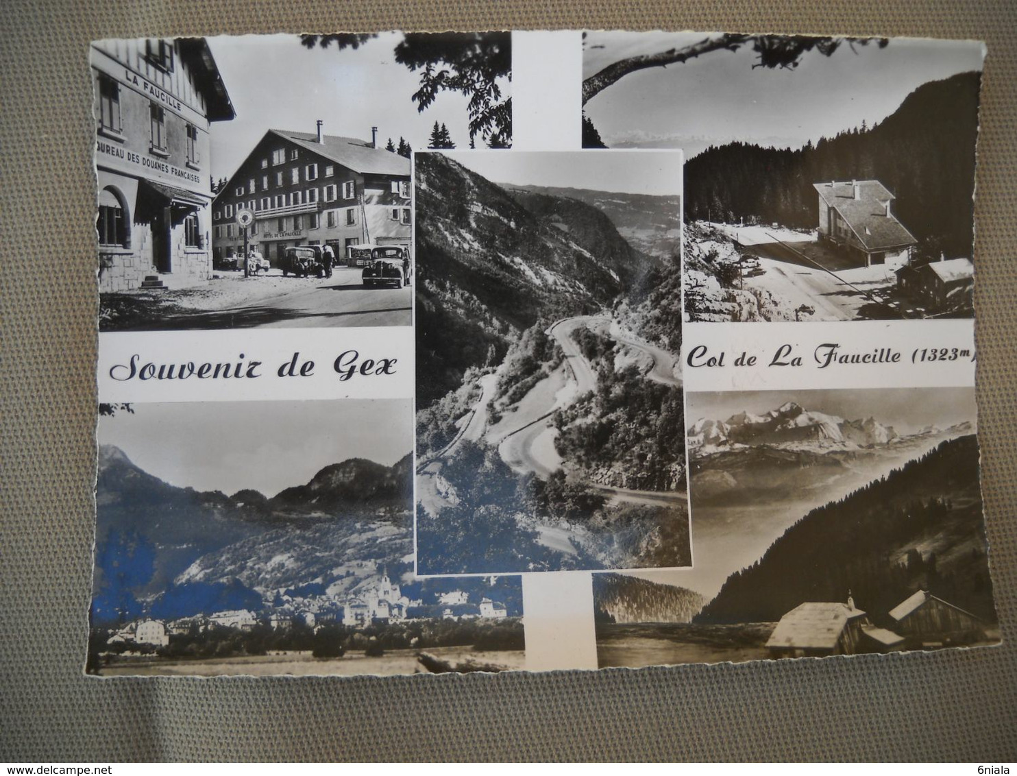 2269 Carte Postale  Souvenir De  GEX   Vues Multiples       01 Ain - Gex