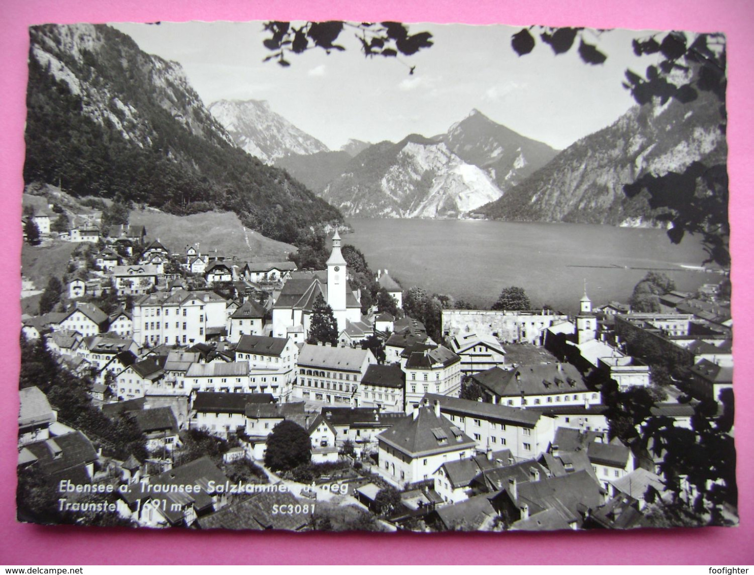 Austria: EBENSEE I. Traunsee Salzkammergut Geg. Traunstein - Ca 1960s Used - Ebensee