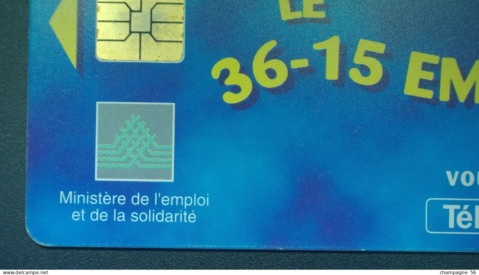 VARIÉTÉS FRANCE 97 F804  50 / 11 / 97 SO3 LE 36-15 EMPLOI   50 UNITES UTILISÉE - Errors And Oddities