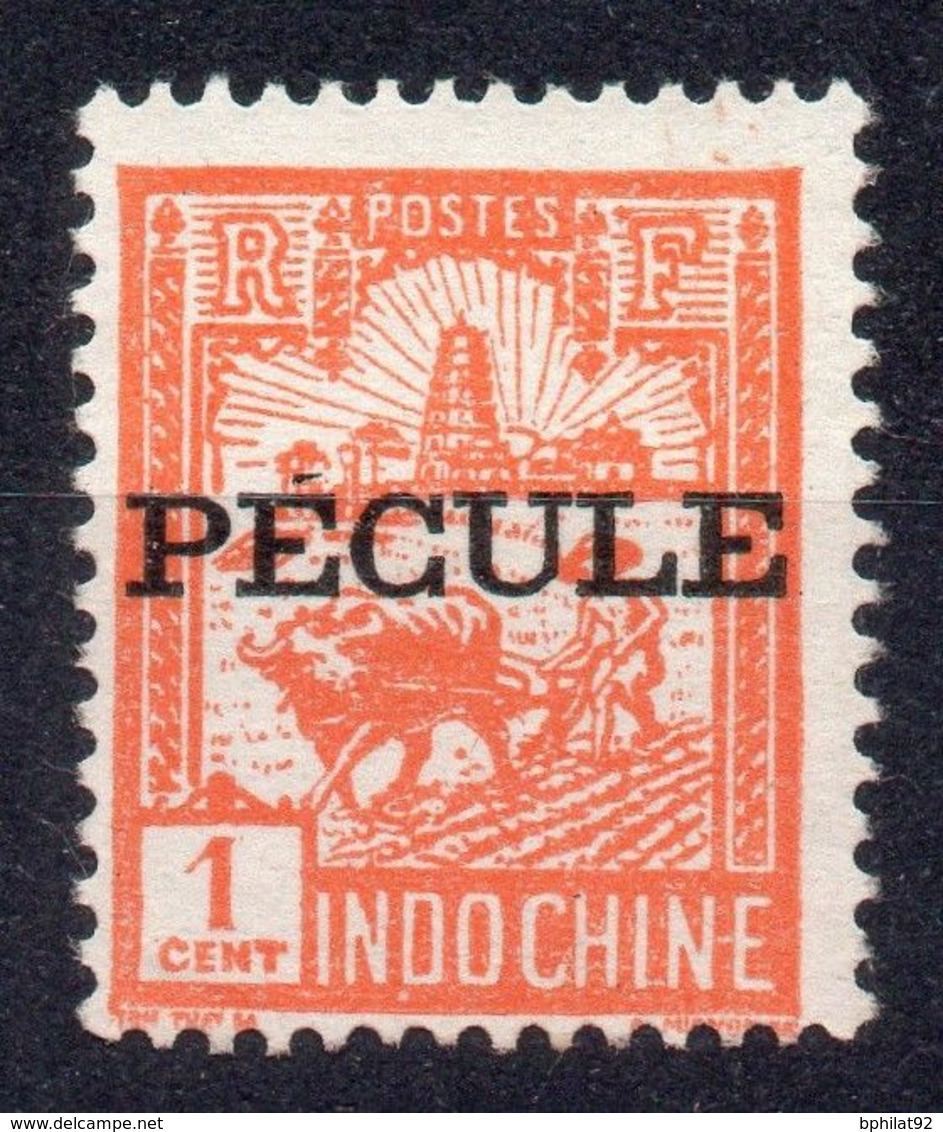 !!! FISCAL D'INDOCHINE PECULE N°8 NEUF SANS GOMME - Sonstige & Ohne Zuordnung