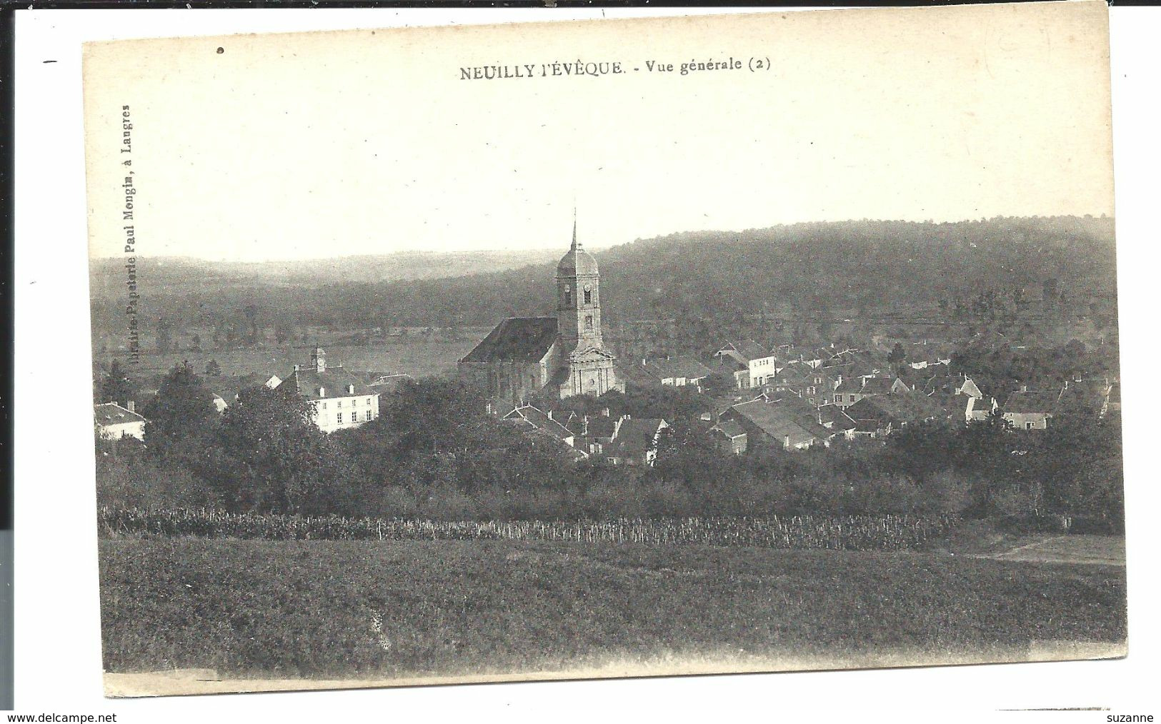 NEUILLY L'EVEQUE - Vue Générale Du Bourg (2) Mengin éditeur - Neuilly L'Eveque