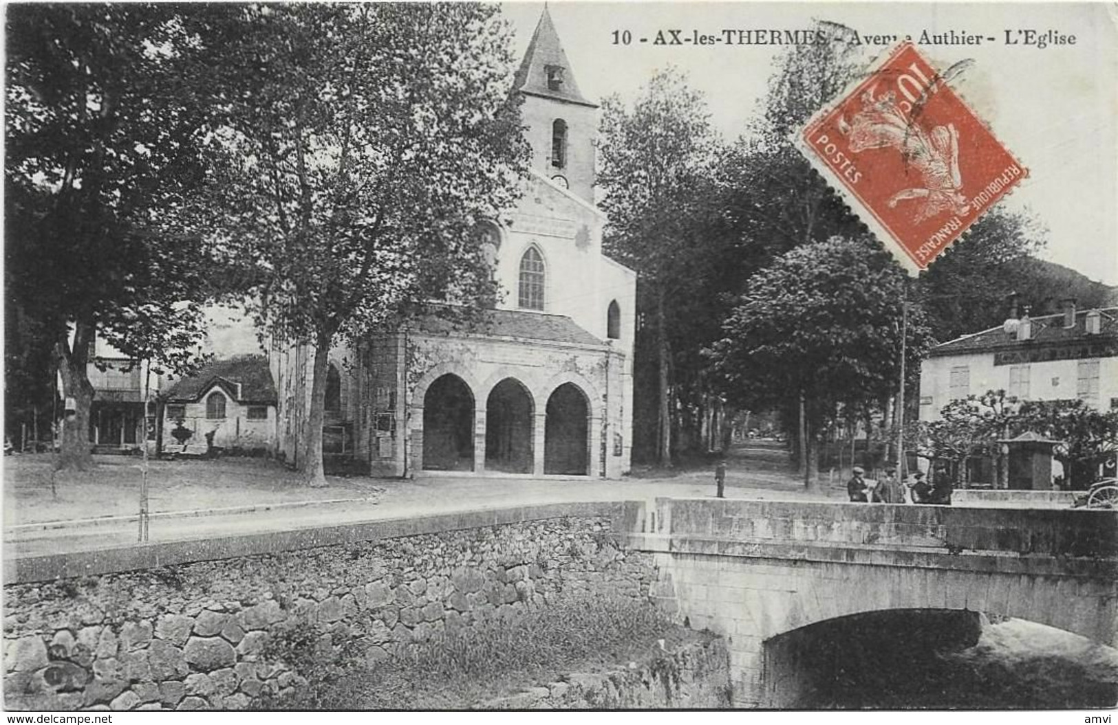 4269 - AX LES THERMES 09 Avenue Authier - L'église - Ax Les Thermes