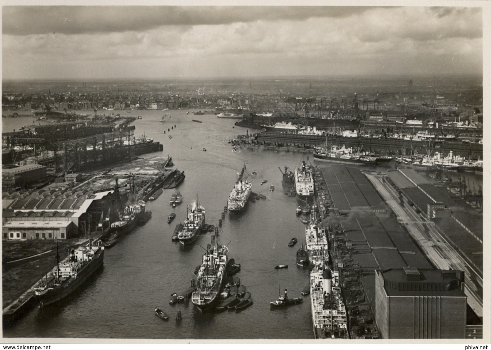 T.P. NO CIRCULADA , BARCOS , SHIPS , PUERTO DE HAMBURGO , DEUTSCHLANDS GRÖSSTER HAFEN - Sleepboten