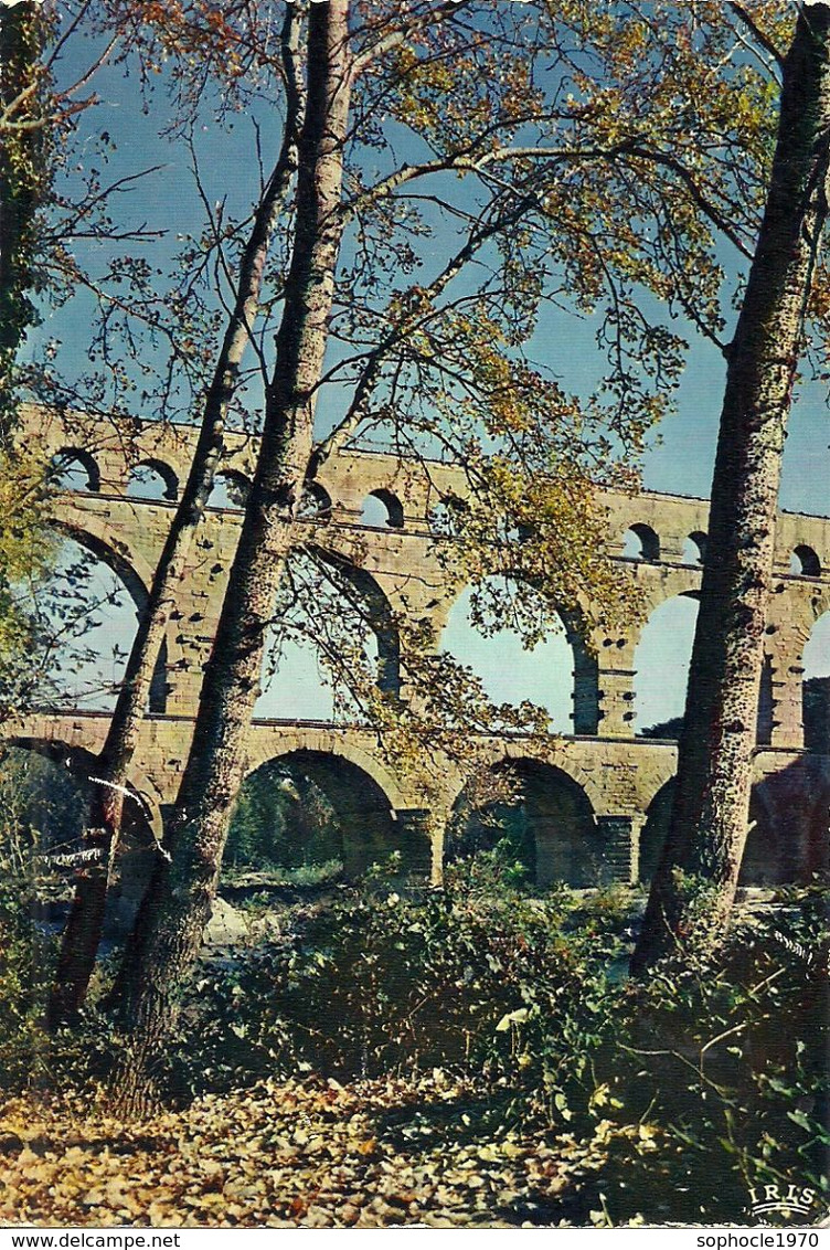 08 - 2020 - GARD - 30 - BELLEGARDE - CPSM GF Couleur - Le Pont Du Gard  - Aquaduc Romain - Bellegarde