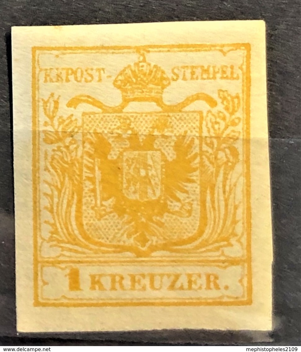 AUSTRIA 1850 - MNH - ANK 1Nb. - Neudruck 1884 - 1kr - Proeven & Herdruk