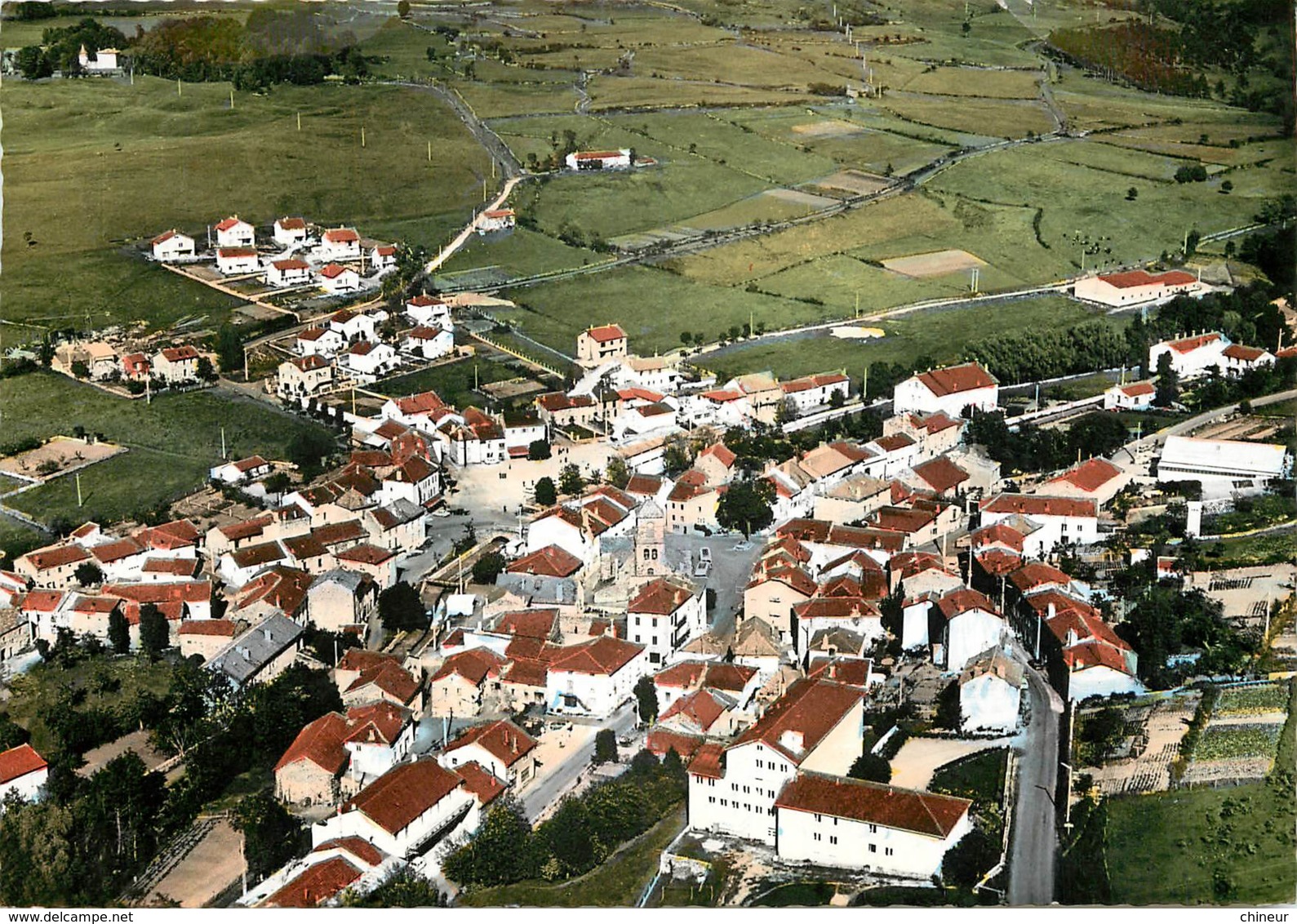 LAUSSONNE VUE GENERALE AERIENNE - Autres & Non Classés