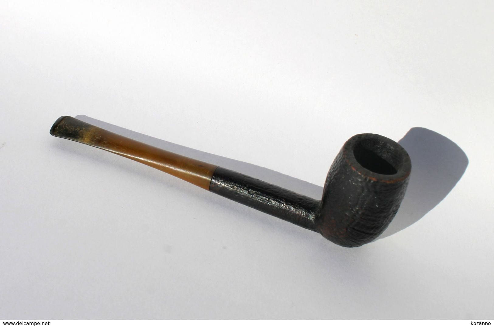 ANCIENNE PIPE HILSON MONDIAL DE LUXE - BRUYERE VINTAGE -  L:15cm  (3) - Bruyerepfeifen