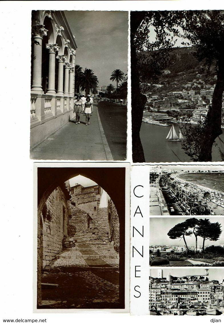 LOT CP ( format 9 X 14 ) des ALPES MARITIMES (06) - 900 cartes (voir 18 scans en échantillons) - PAS DE NICE