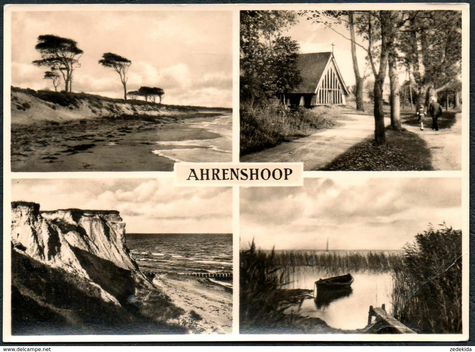 5483 - Ahrenshoop - Hans C. Schmiedicke - Foto Fritz Wegscheider - Paarmarke - Fischland/Darss