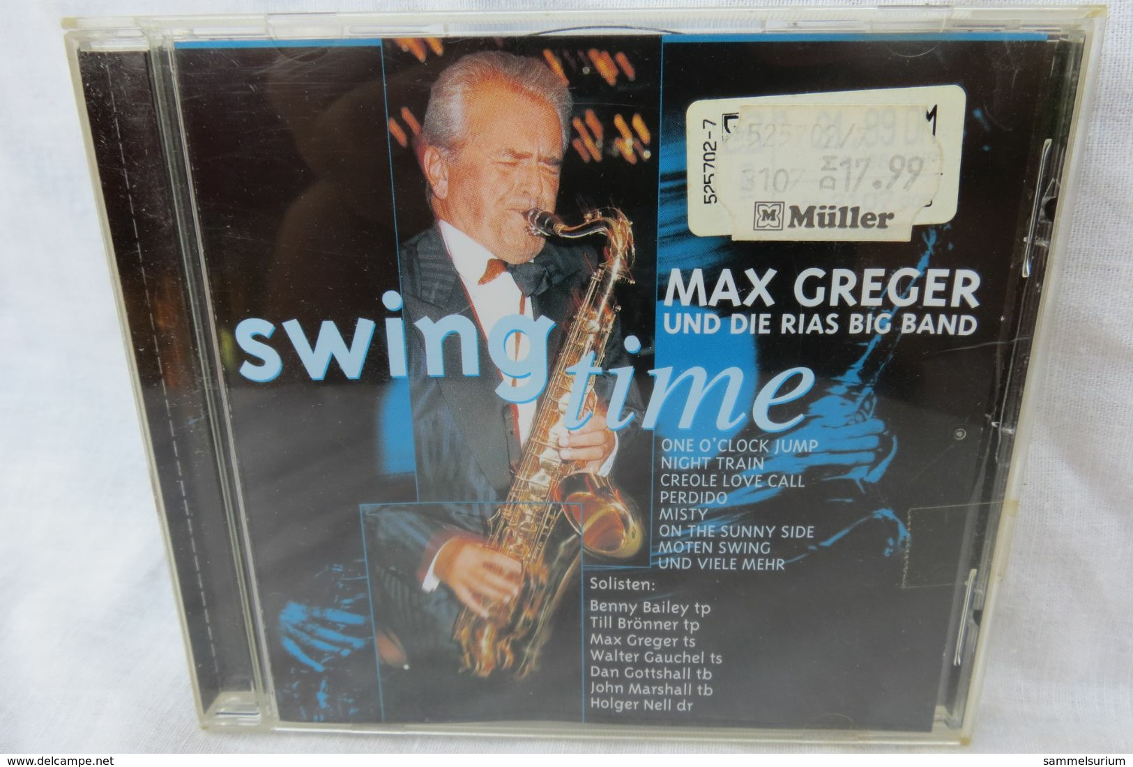 CD "Max Greger Und Die Rias Big Band" Swingtime - Other - German Music